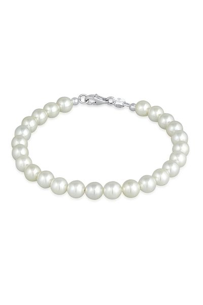 ELLI Brățară Doamnă Clasică Cu Miez Perle În Argint Sterling 925