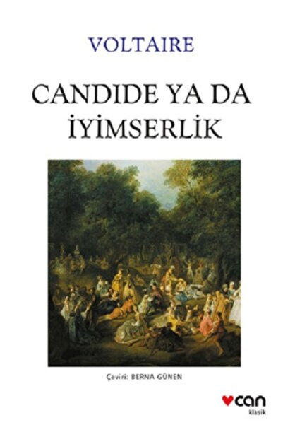 Can Yayınları Candide ya da İyimserlik Voltaire Kitabı 152 Sayfa Can Yayınları