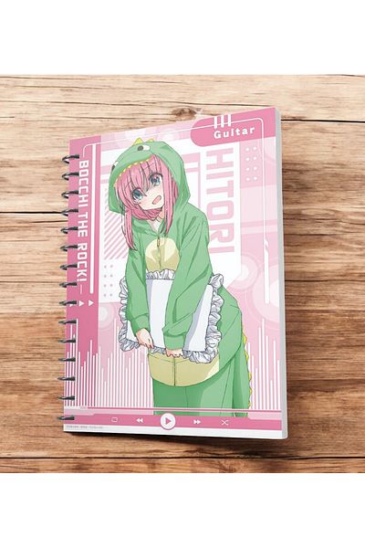 nihonwosekai Bochi the Rock A5 Anime Spiral Notebook 50 Sheets
