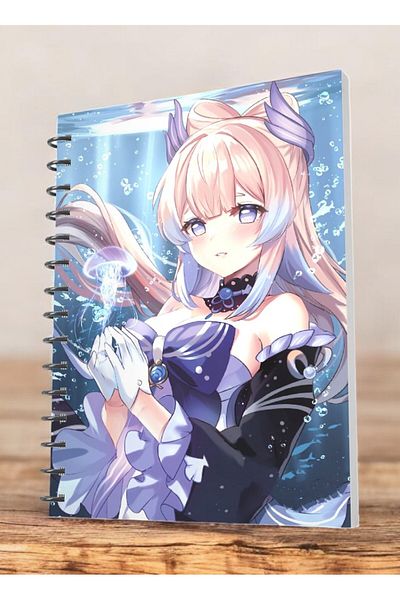 nihonwosekai Sangonomiya Kokomi Genshin A5 Boy Anime Notebook 50 Sheets