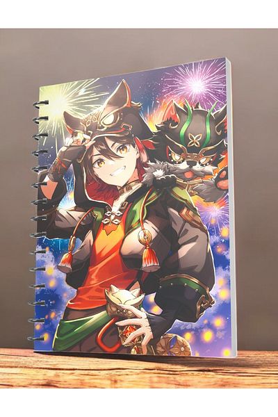 nihonwosekai Kinich Gaming Genshin A5 Boy Anime Notebook 50 Sheets
