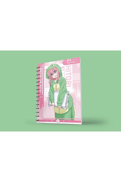 nihonwosekai Bochi the Rock A5 Anime Spiral Notebook 50 Sheets