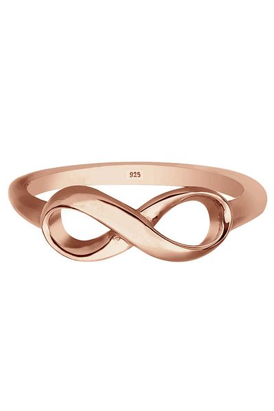 ELLI Ring aus 925er Sterlingsilber – Infinity Lady