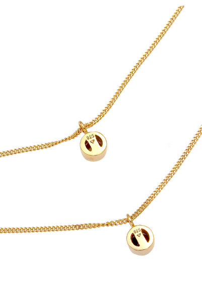 ELLI Dámský náhrdelník Choker s vrstvou krystalů, kulatý, ze stříbra 925