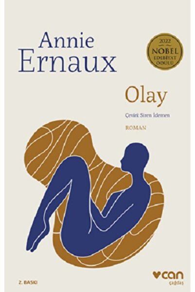CAN Olay Annie Ernaux Kitabı 80 Sayfa Can Yayınları