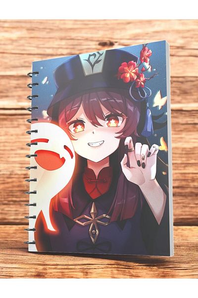 nihonwosekai Hu Tao Genshin A5 Boy Anime Notebook 50 Sheets