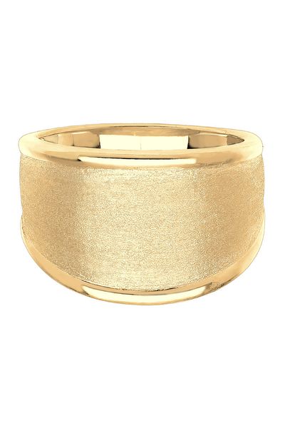 ELLI Dámský prsten Basic Matt Statement Trend ze stříbra 925