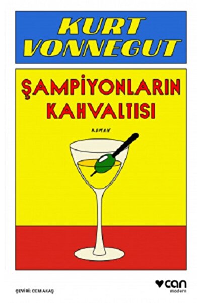 CAN Şampiyonların Kahvaltısı Kurt Vonnegut Kitabı 296 Sayfa Can Yayınları