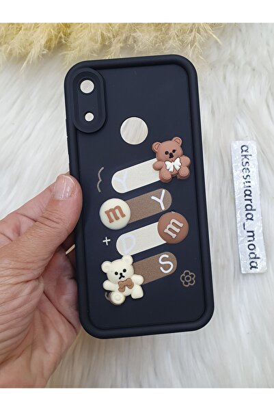Aksesuarda Moda HUAWEİ Y6 2019 UYUMLU FİGÜRLÜ SİLİKON KILIF