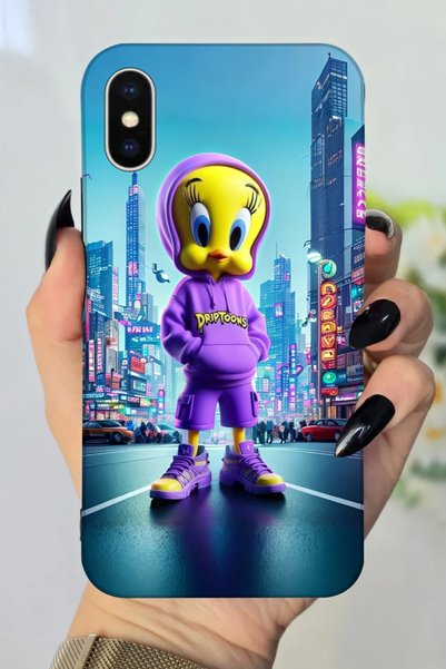 Snacase جراب سيليكون مطبوع عالي الدقة متوافق مع هاتف Apple iPhone Xs