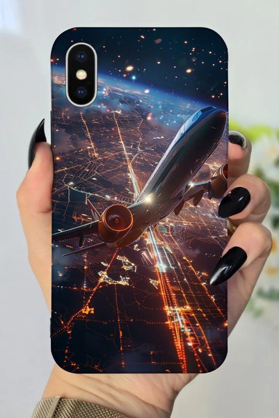 Snacase جراب سيليكون مطبوع عالي الدقة متوافق مع هاتف Apple iPhone X