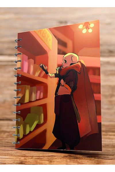 nihonwosekai Undertale a5 anime spiral notebook 50 sheets