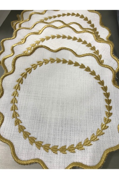 GALATATEKS منديل تقديم الكوكتيل مكون من 6 قطع