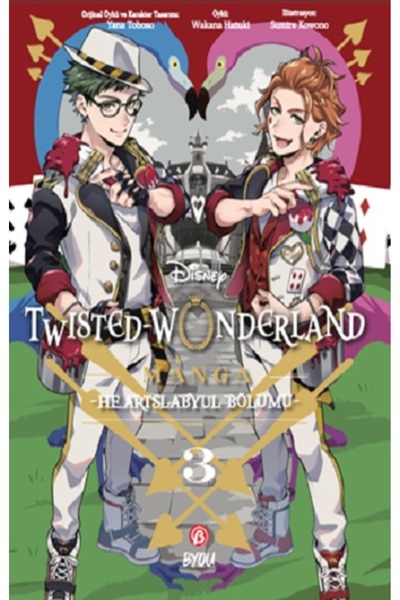 BETA byou Disney Twisted Wonderland Heartslabyul - 3 kitabı güncel Wakana Haz...