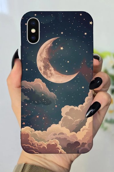 Snacase حافظة سيليكون مطبوعة عالية الدقة متوافقة مع هاتف Apple iPhone Xs