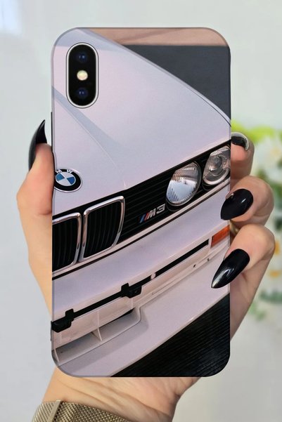 Snacase جراب سيليكون مطبوع عالي الدقة متوافق مع هاتف Apple iPhone X ونمط سيار...