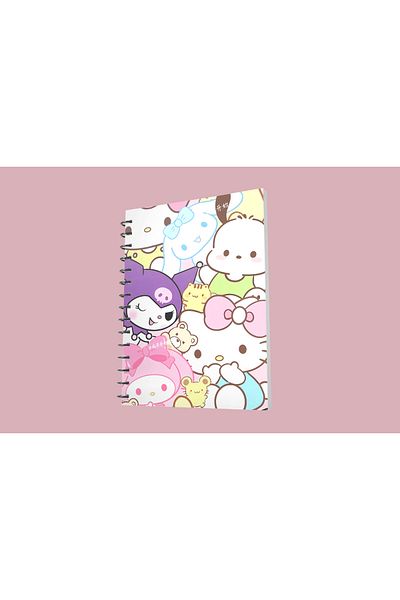 nihonwosekai Sanrio anime a5 boy spiral notebook 50 sheets