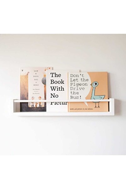 EGN WOODS 1x70cm Perete Bibliotecă Camera Copiilor - 1x30cm Raft Baie