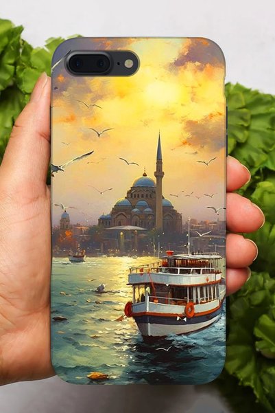 Snacase حافظة سيليكون مطبوعة عالية الدقة متوافقة مع هاتف Apple iPhone 7 Plus