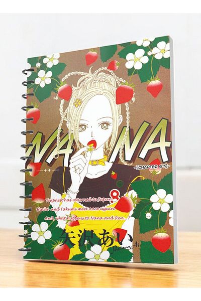 nihonwosekai NANA A5 Anime Spiral Notebook 50 Sheets