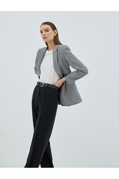 Koton Blazerjacke mit Doppelknöpfen und Taschendetail