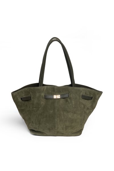 CKN Sedat Çakan Genuine Suede Leather Women's Hand Shoulder Handbag