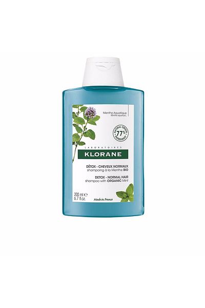 Klorane A La Mint Bio Detox-shampoo Für Normales Haar 200 ml