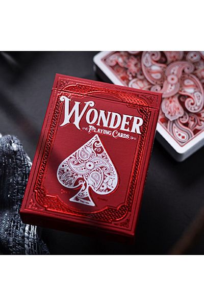 OyuncaklarÜlkesi Scarlet Wonder Premium Playing Card - Limited Edition Collectable Playing Cards