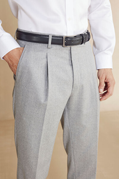 BROOKS BROTHERS Erkek Siyah %100 Deri Kemer