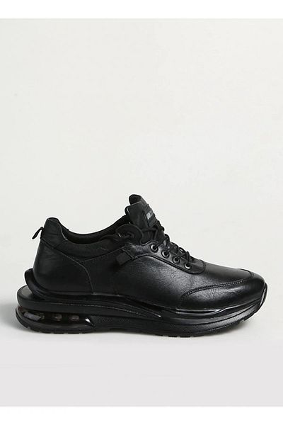 Bulldozer Men's Black Men's Leather Boots Boots Bul-230332-001