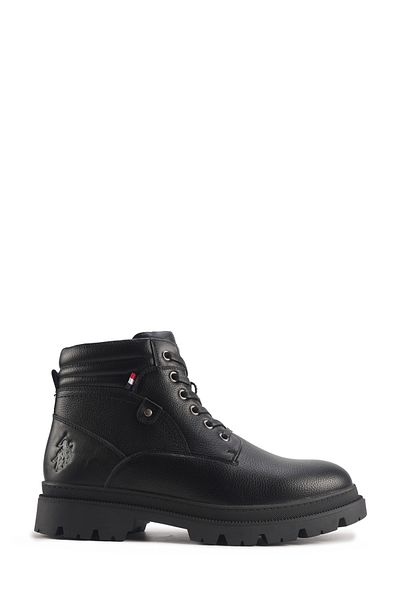 U.S. Polo Assn. DARIUS KRK 4PR Μαύρες ανδρικές μπότες ποδηλασίας