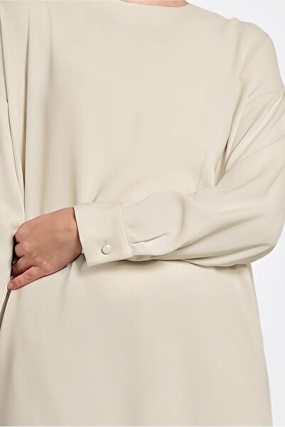 Alvina 40168 Model Asymmetrical Cut Tunic