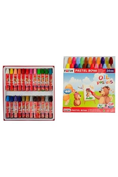 Fatih Pastel Boya 24 Renk King Size Kutulu