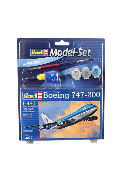 REVELL نموذج 1:450 مجموعة نماذج بوينغ 747-200 63999