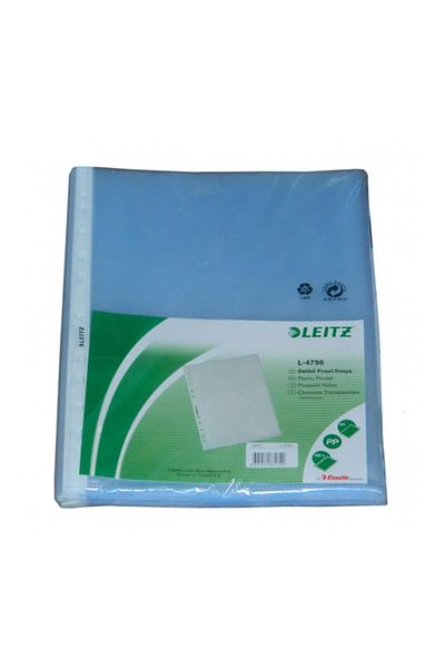 Leitz 100 Pieces A4 Bag File - 4796 Model