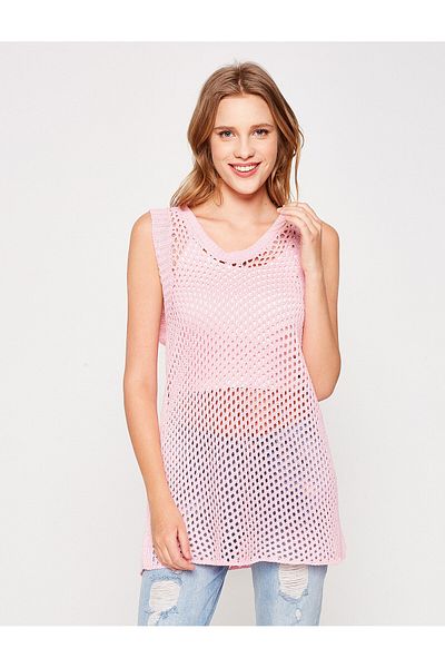 Koton Net Detailed Blouse
