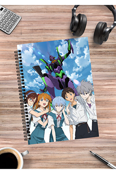 Home Caiet cu spirală Neon Genesis Evangelion A5 (50 coli)