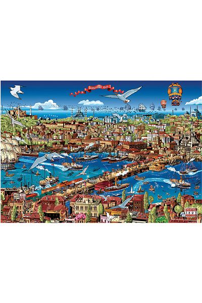Anatolian Puzzle 3000 Pieces Istanbul 1895 4921