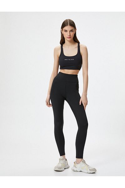 Koton Jambiere sport Skinny cu talie înaltă
