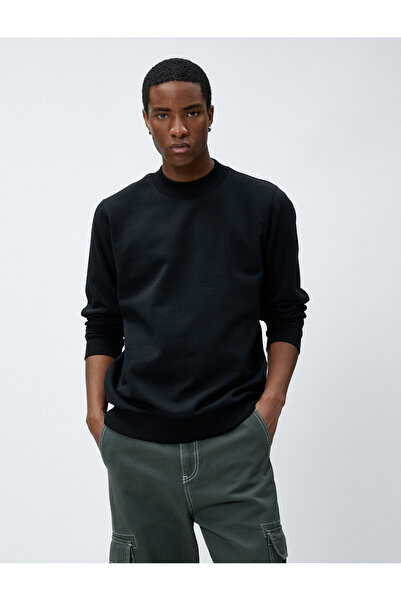 Koton Basic Sweatshirt Crew Neck Long Sleeve