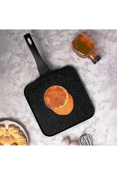 Eda Burak Eda 28 cm Square Casting Crepe Pan