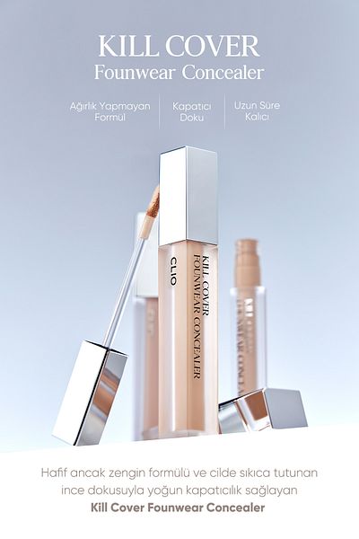 CLIO Clio Kill Cover - Intense Coverage and Concealer (2 Lingerie)
