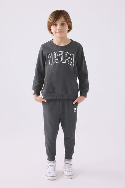 U.S. Polo Assn. Σετ αθλητικής φόρμας καπνιστού αγοριού