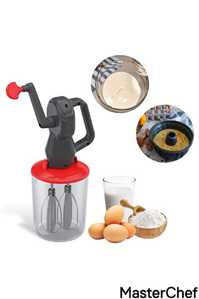 Masterchef Twin Mix 3096 Pratik Kollu Hazneli El Mikseri – Karıştırma Çırpma Aleti