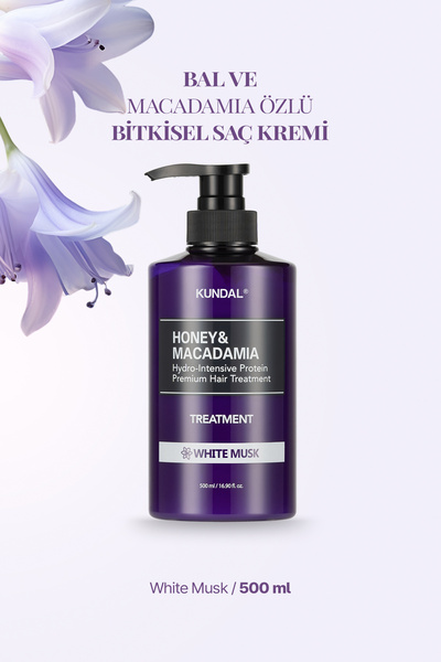 Kundal Yoğun Nemlendirici ve Besleyici Saç Kremi KUNDAL Honey& Macadamia Prot...