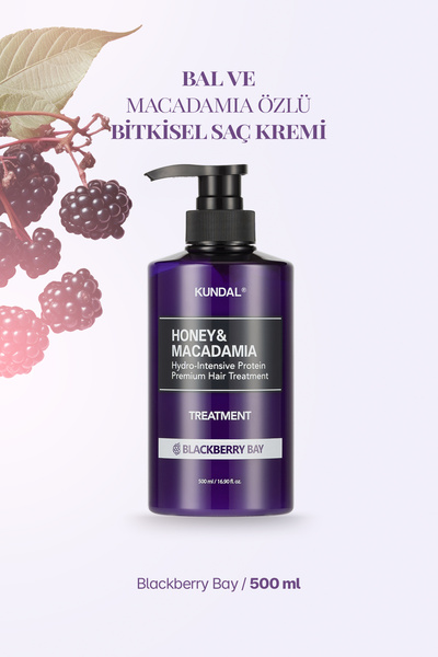 Kundal Yoğun Nemlendirici ve Besleyici Saç Kremi KUNDAL Honey & Macadamia Pro...