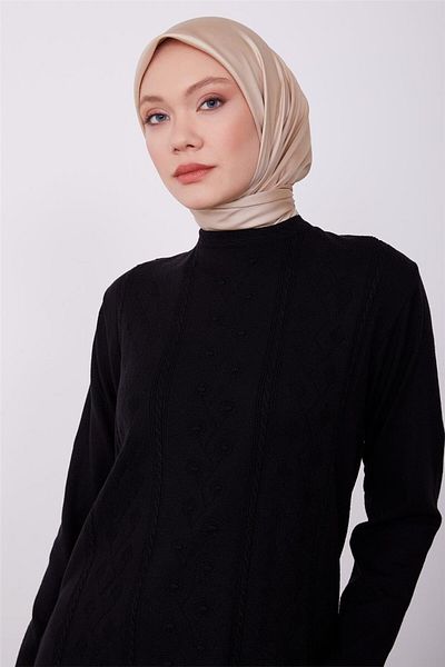 Armine Pulover negru - 23kd9002 Model