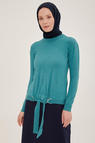 Armine Pulover de culoare mentă - Model 22kd4240