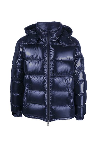 İkao Hooded Shiny Puffer Jacket