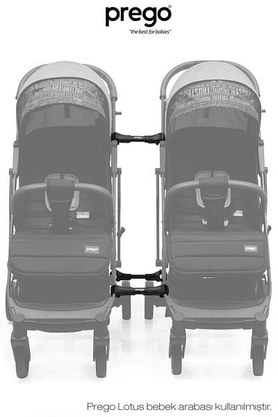 Kinder Baby Universal Twin Baby Stroller Connection Apparatus (Compatible with All Baby Prams)